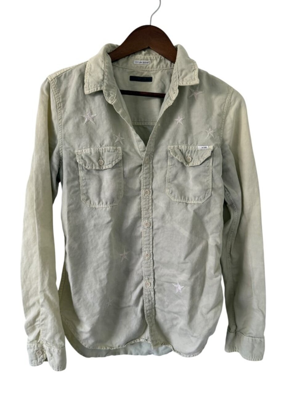 MOTHER The Trooper Long Sleeve Button Up- Trooper- M- MSRP $255 - Picture 4 of 15